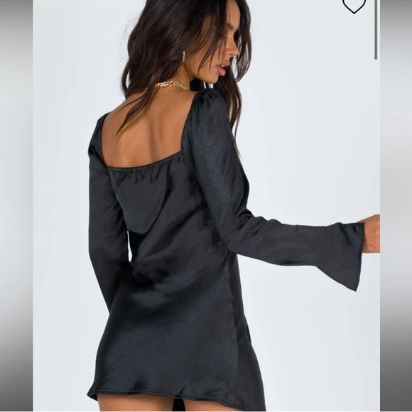 Star power black satin Size 0 - Picture 2 of 4